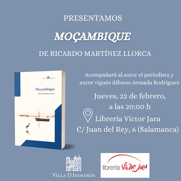 Presentación de "Moçambique", de Ricardo Martínez Llorca